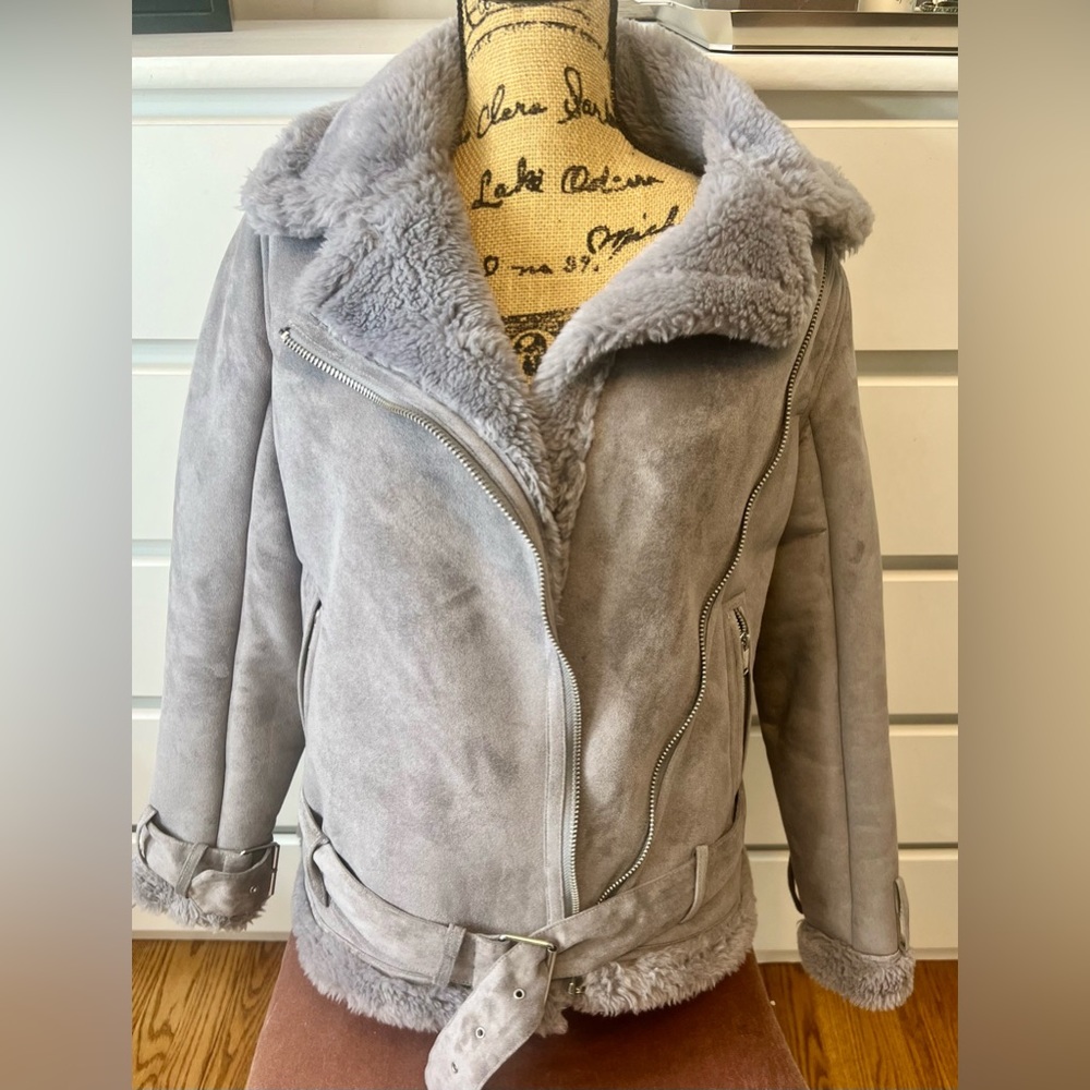 Abercrombie and Fitch Suede Jacket